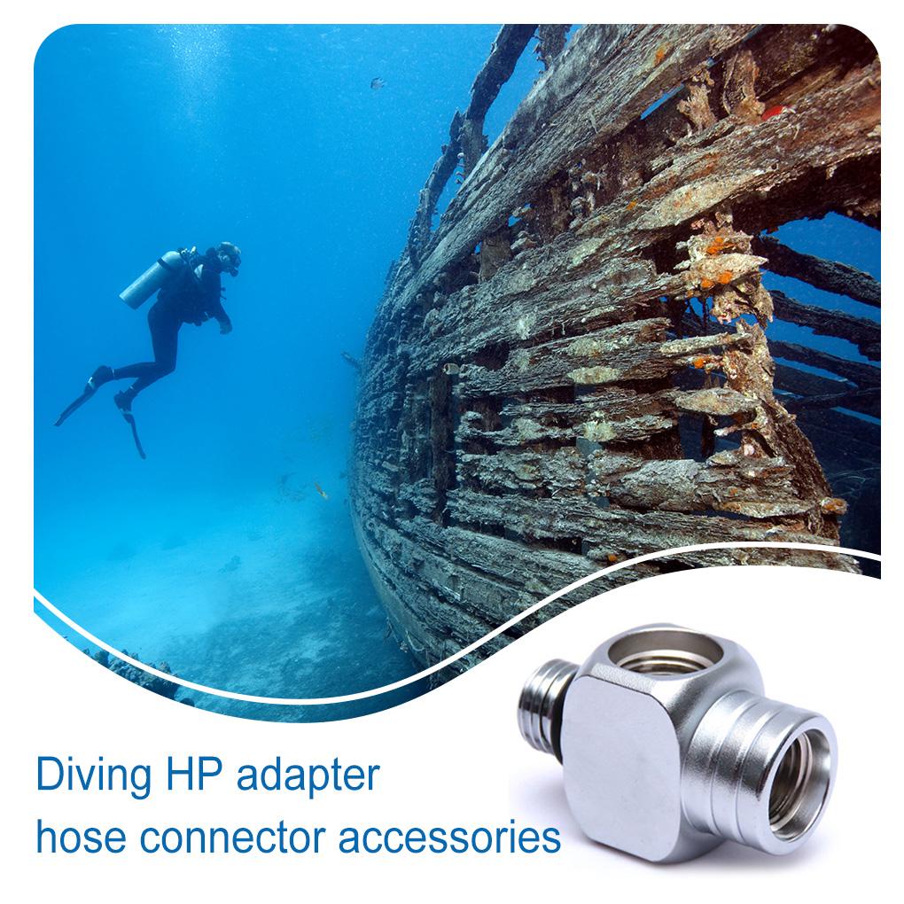 Đầu Nối Ống Nước 3 Chiều Áp Suất Cao 7 / 16 Inch