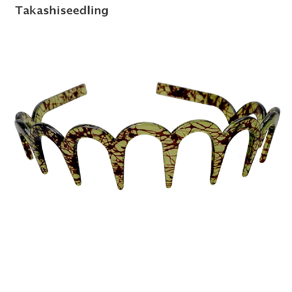 (Takashiseling) 1 Lược Cài Tóc Răng Cá Mập Bằng Nhựa Cho Nữ