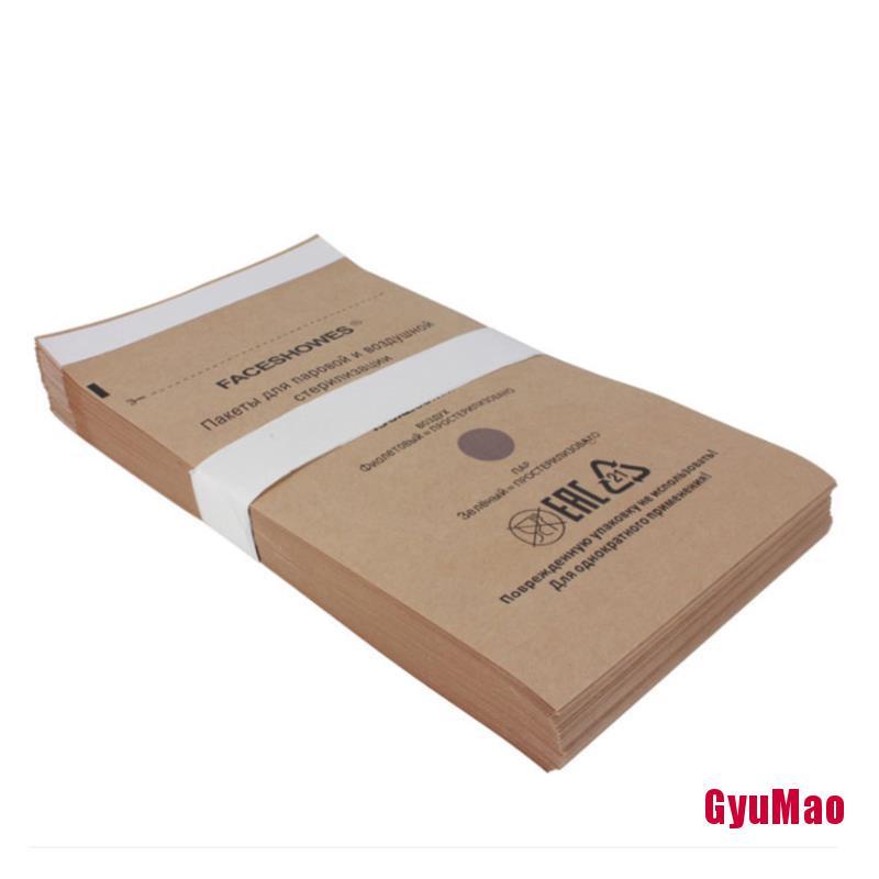 Set 50 Túi Khử Trùng Nhiệt Độ Cao Dùng Để Khử Trùng Móng Tay