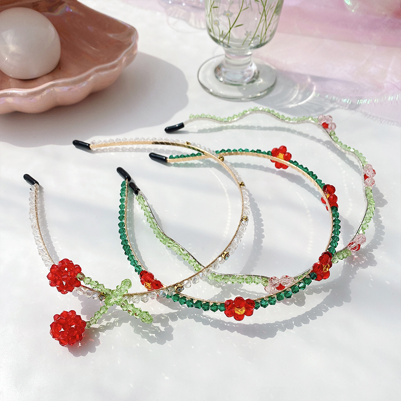 Băng Đô Cài Tóc Hình Quả Cherry Thời Trang Gợi Cảm Cho Nữ