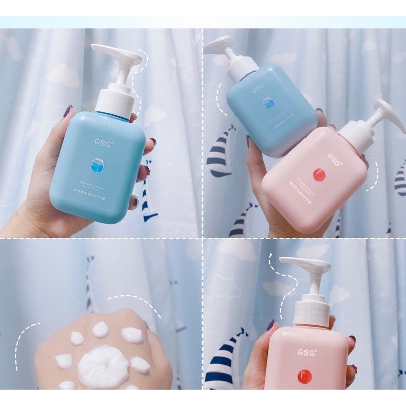 [Mã COS1904 giảm 8% đơn 300K] Lọ kem dưỡng da tay, chân , body cao cấp GSG nội địa trung G406