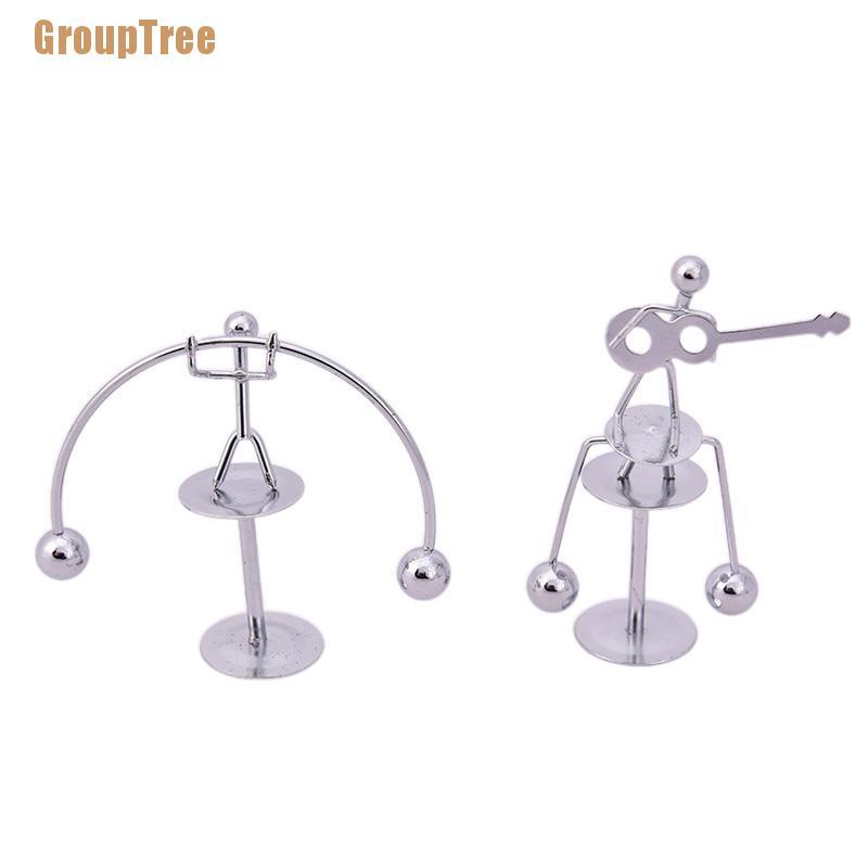 [GroTr] Đồ Chơi Cân Bằng Vật Lý Cân Bằng Newton Bằng Thép Không Gỉ