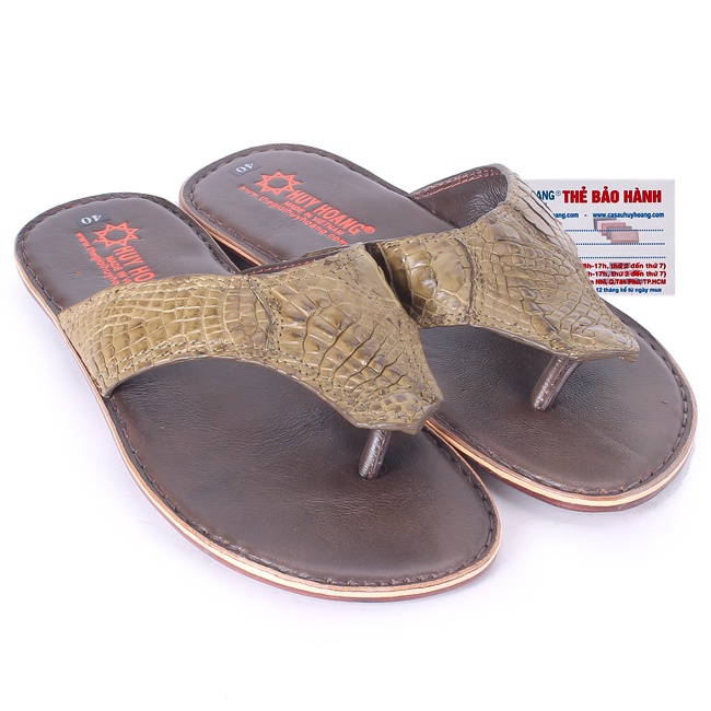 Dép nam da cá sấu nhiều loại nhiều màu HP7217-18-23-24-31-35