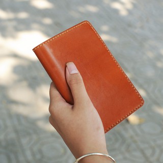 Bì bọc sổ Passport - Da bò nhập khẩu - Đồ da Handmade