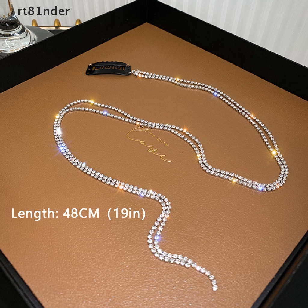 Kẹp Tóc Đính Đá Phối Tua Rua Dài Thời Trang Cho Nữ