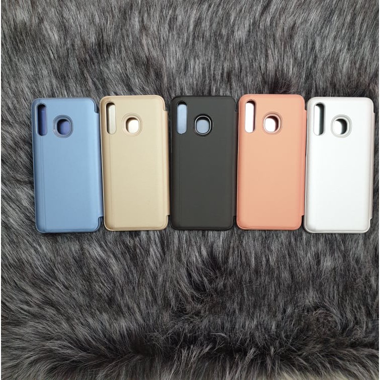 Bao Da Clear View Standing Cover Samsung A30