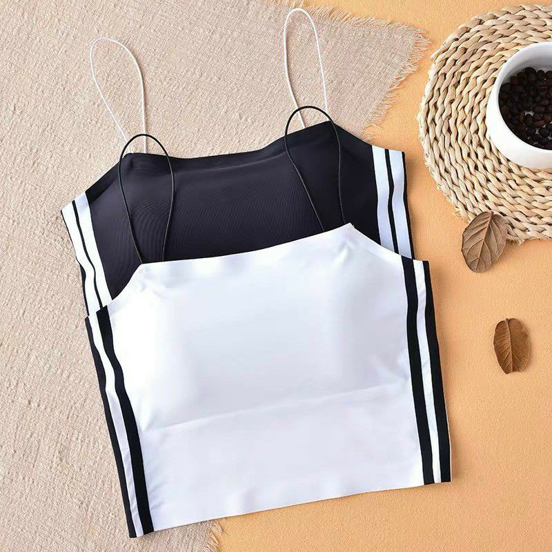 Áo Bra Kẻ Đen Trắng Dáng Thể thao mẫu mới 2021