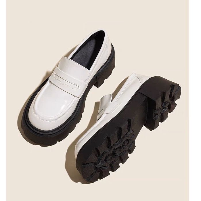 (FREESHIP - SẴN SIZE 37) GIÀY DA JK NỮ ĐẾ CAO - GIÀY LOLITA BÚP BÊ PHONG CÁCH NHẬT BẢN