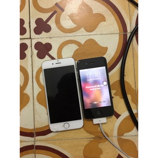 xác ip6 và ip4 cho thợ lấy linh kiện tặng kèm cap sạc