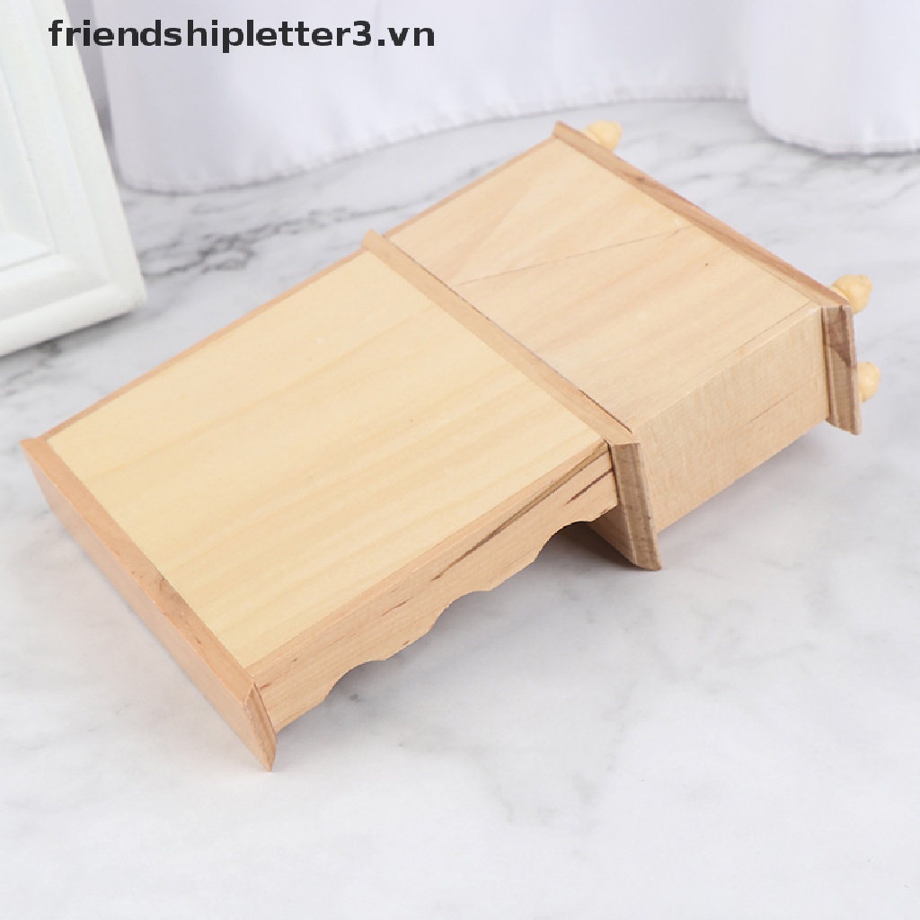 Tủ Gỗ Tỉ Lệ 1: 12 Xinh Xắn Dành Cho Búp Bê