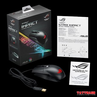 Chuột chơi game ASUS ROG Strix Impact (Đen)