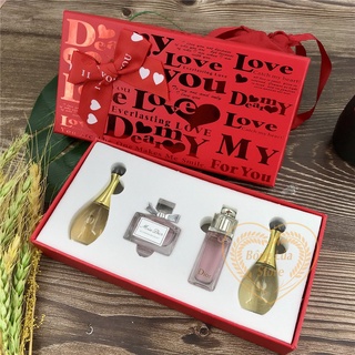 Nước hoa Set mini Dior 4chai 5ml hộp đỏ