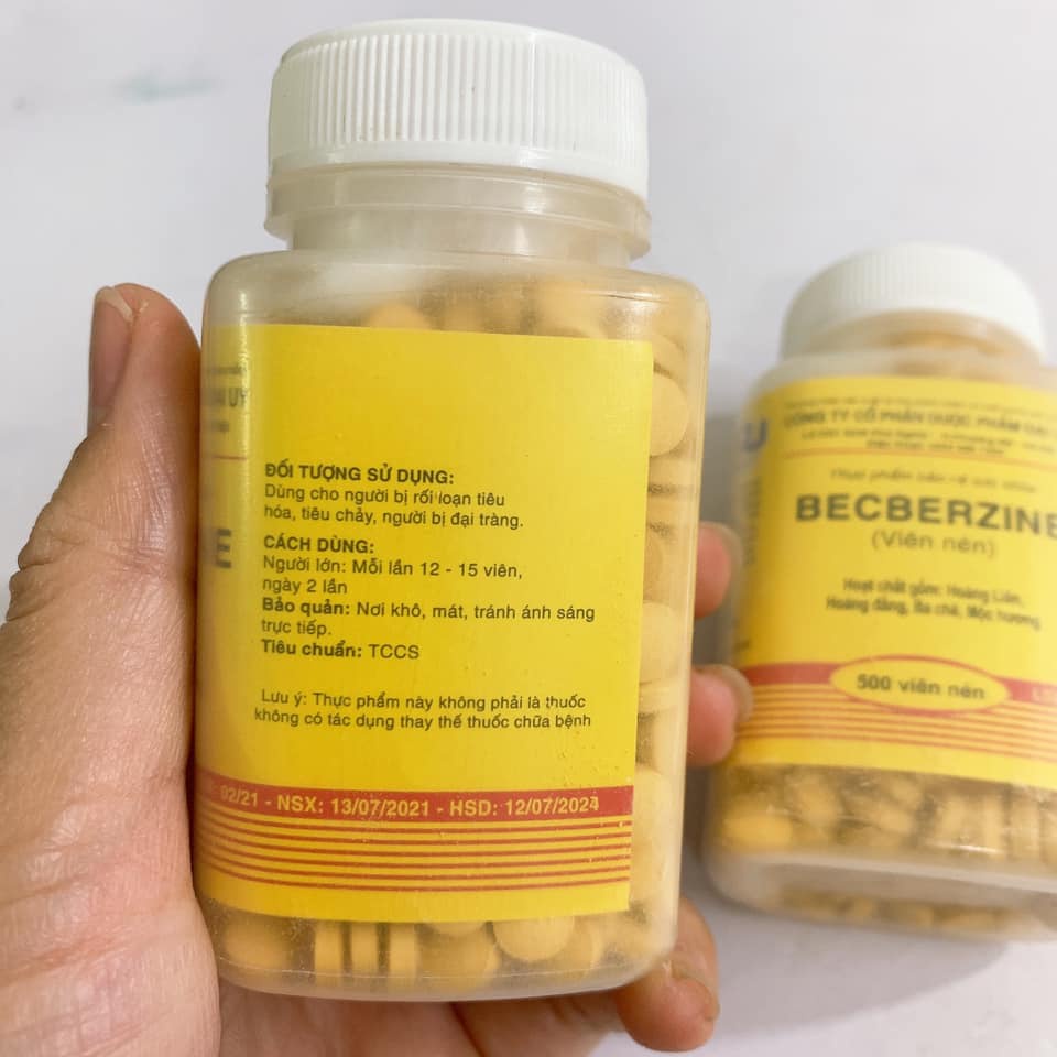 VIÊN HƯƠNG LIÊN BERBERIN Lọ 500 VIÊN