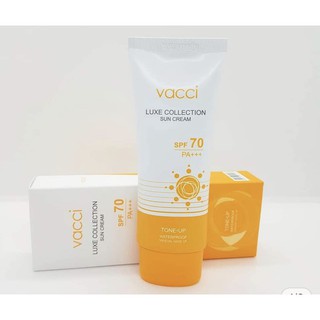 Kem chống nắng mặt & toàn thân Vacci - Luxe Collection Sun cream SPF70 Pa