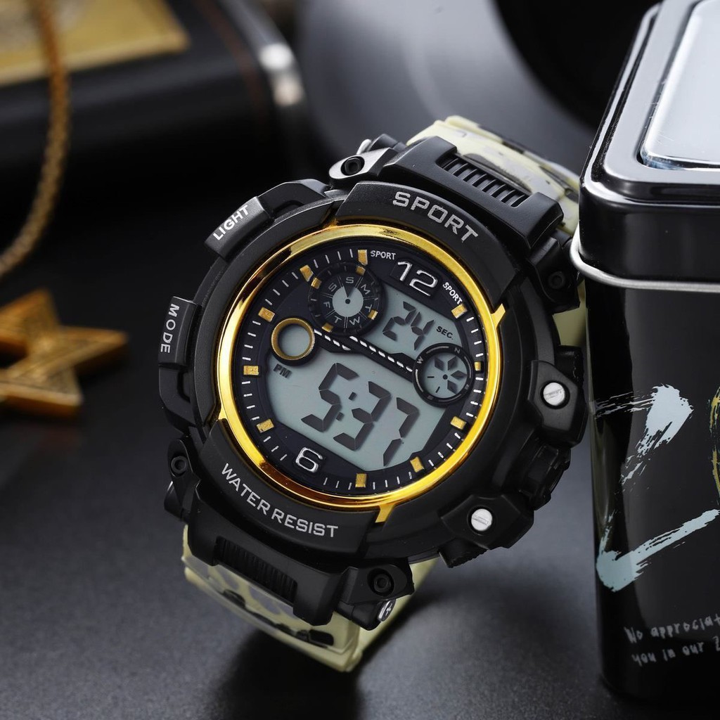 Đồng hồ điện tử nam thể thao S612 mẫu mới cực đẹp, chống nước tốt | BigBuy360 - bigbuy360.vn