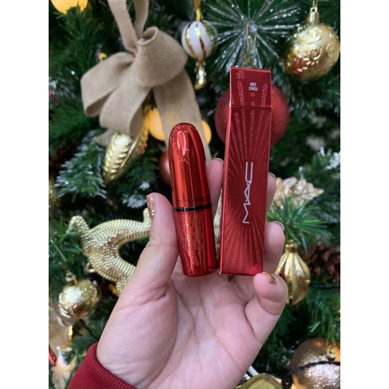 Son Mac vỏ Đỏ limited màu Chili 602