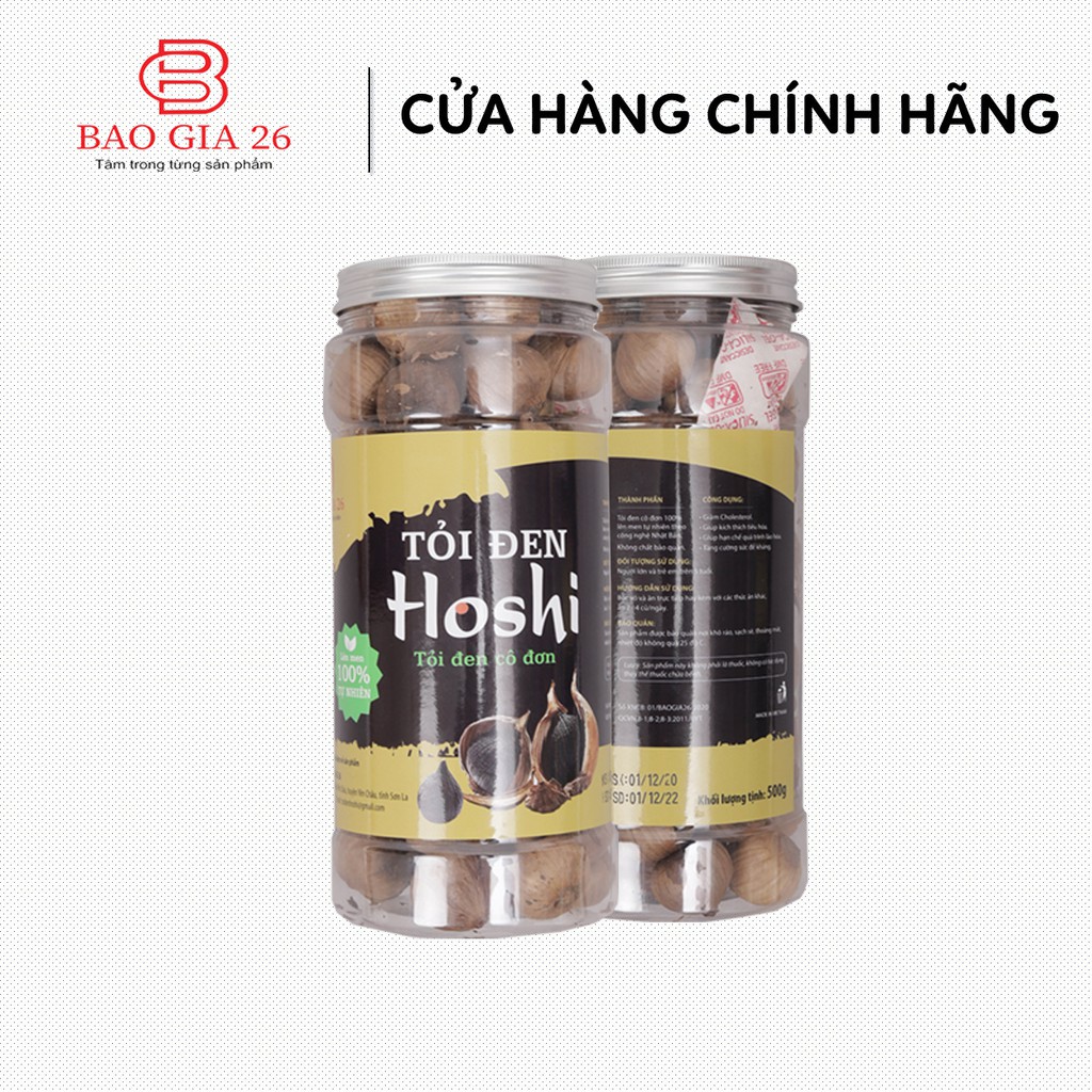 Tỏi Đen Cô Đơn Tây Bắc - Không Chất Bảo Quản
