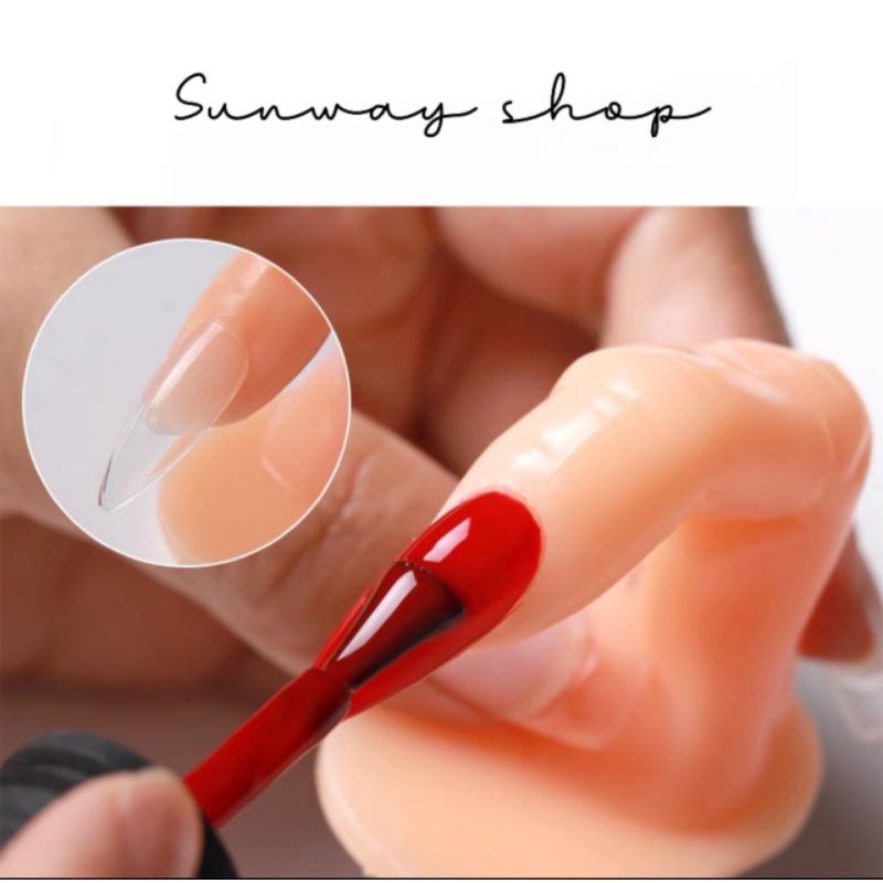 Ngón tay giả học làm nail, tập vẽ gel đắp móng chuyên dụng .