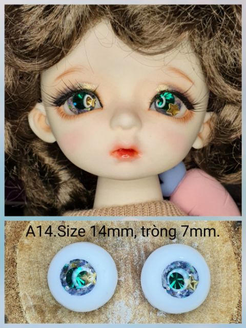 Pass BJD eyes - Bán mắt búp bê BJD