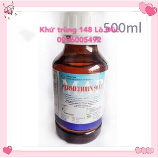 Thuốc Diệt Muỗi PERTHRIN 50EC 500ml nhập khẩu nguyên chai từ Anh Quốc