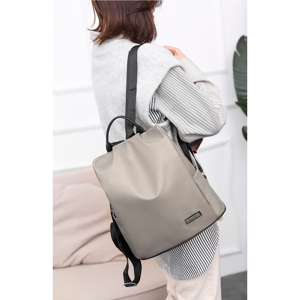 2021👜Ba Lô Vải Oxford Đa Chức Năng Chống Trộm Thời Trang Nhật Hàn Mới Cho Nữ