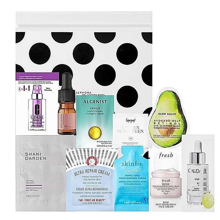 Sample SEPHORA kem dưỡng da - sữa rửa mặt - tinh chất serum mềm mịn phục hồi nuôi dưỡng làn da SAMP01 SAMP02 SAMP03