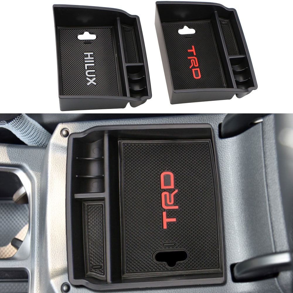 Hộp Đựng Đồ Gắn Tay Vịn Xe Hơi Toyota Hilux AN120 AN130/ Toyota Fortuner An160 2016-2018