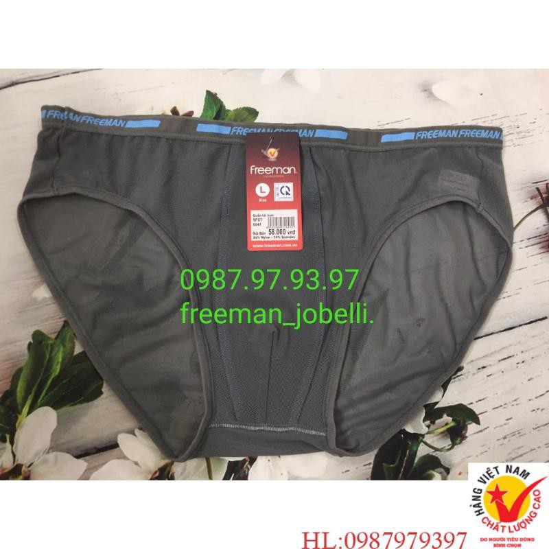 Freeman - Quần lót nam MS 6041, quần sịp lưới