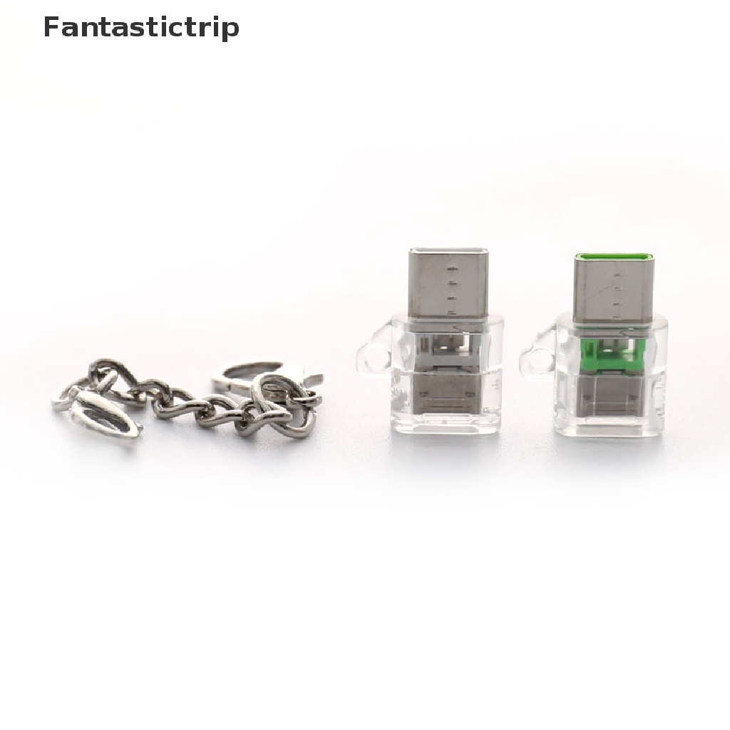 Đầu Chuyển Đổi Micro Cái Sang Type-C 2 Trong 1 Chuyên Dụng Cho Điện Thoại Di Động