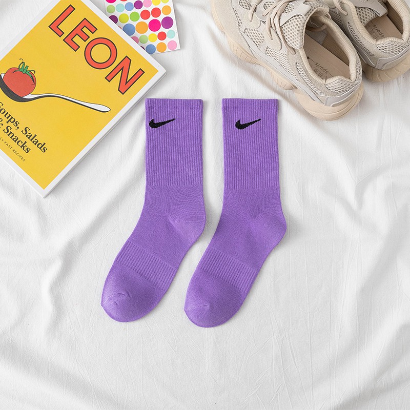 Pure Color Unisex Soft Cotton Ankle Socks Over Ankle Socks