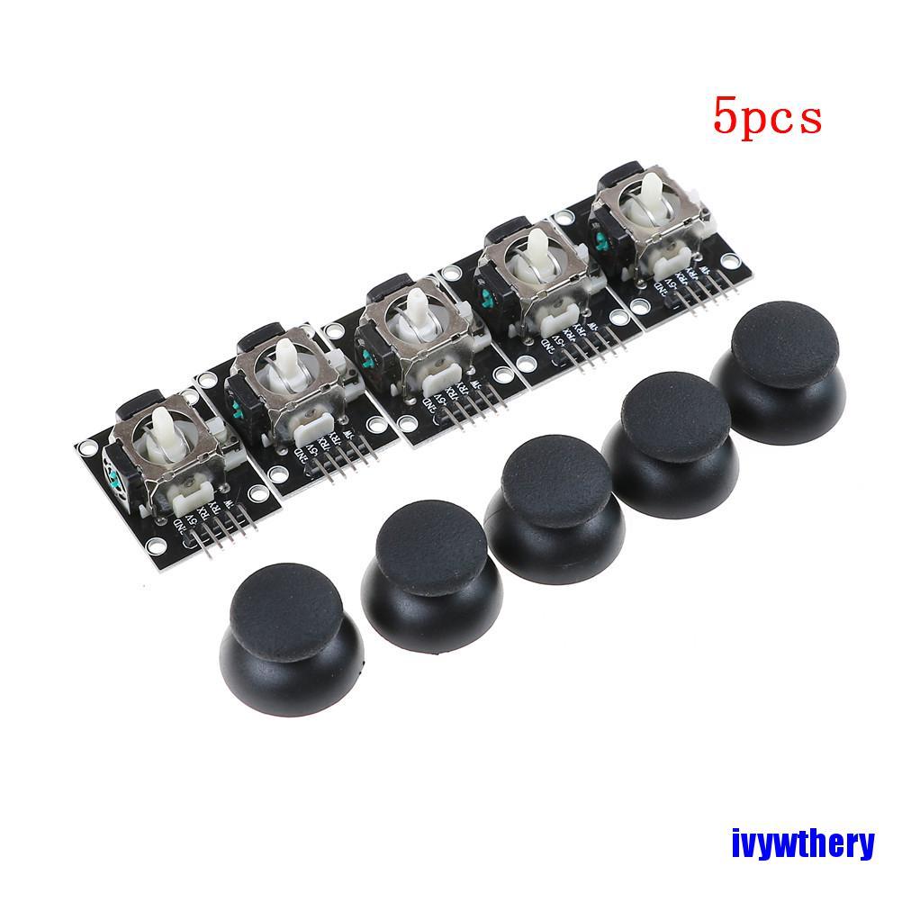 [COD]5Pcs/lot dual-axis xy joystick module for arduino KY-023