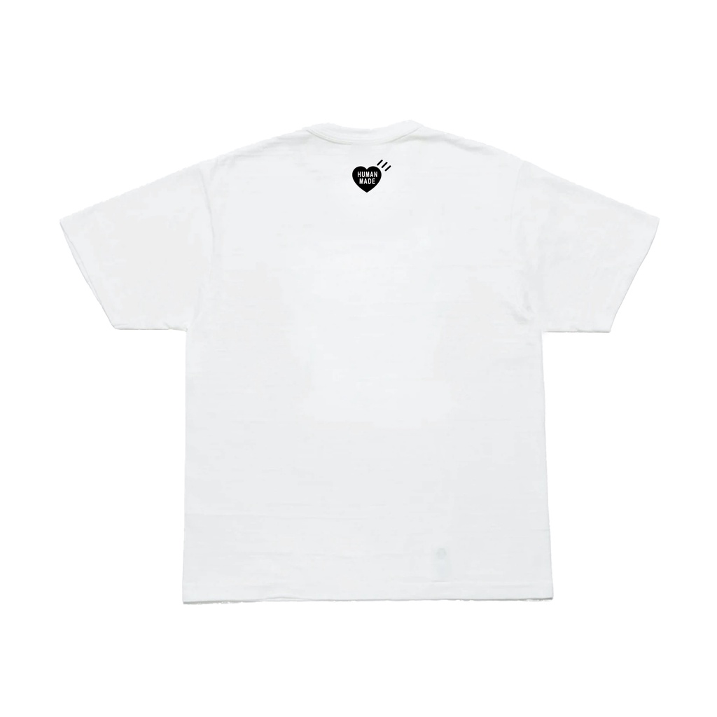 Human Made Joint FW Love Colorblock Letter Print Couple Short Sleeve Tide Brand Loose Casual T-Shirt
