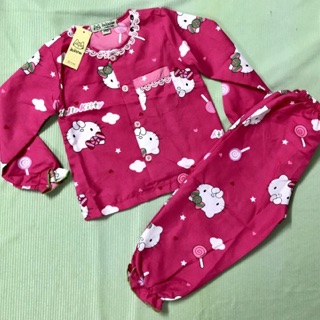 Đồ bộ dài tay kate cho bé gái