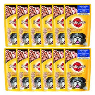 12 gói sốt chó pedigree 130gr vị gà nấu sốt