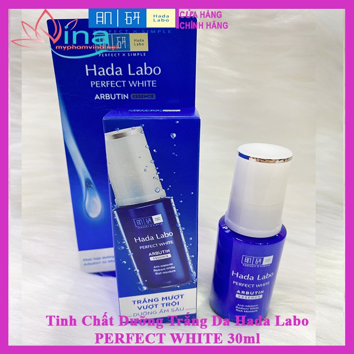 Tinh chất dưỡng trắng Hada Labo PERFECT WHITE ARBUTIN ESENCE 30ML