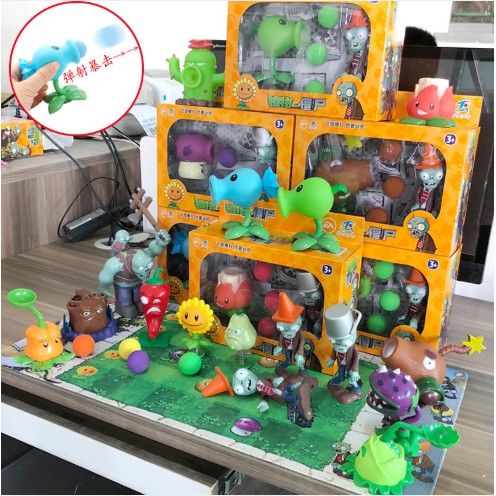 Bộ đồ chơi lắp ráp mô hình Plants vs. Zombies 2 vui nhộn cho trẻ em
