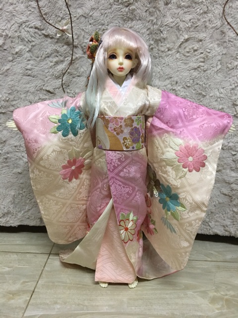 Kimono truyền thống Nhật - BJD size 1/4