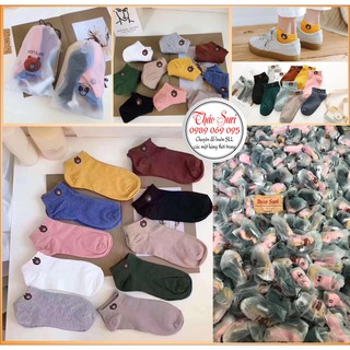 [SALE] - 1 SÉT = 10 ĐÔI TẤT GẤU BROWN (Kèm túi zip)