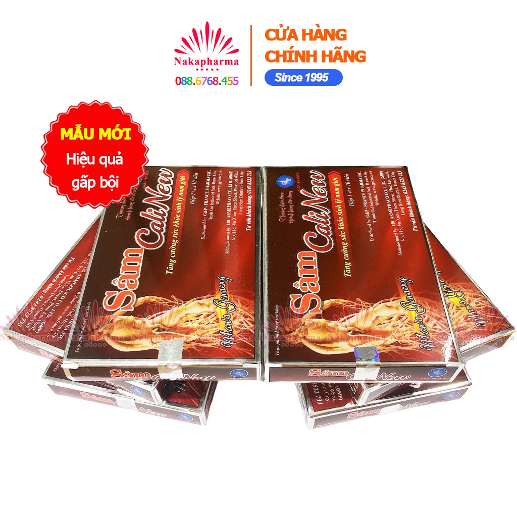 Sâm CaliNew G&P  – Giúp bổ thận tráng dương, tăng sinh lý phái mạnh Cali New Cali Peru - Man's Ginseng