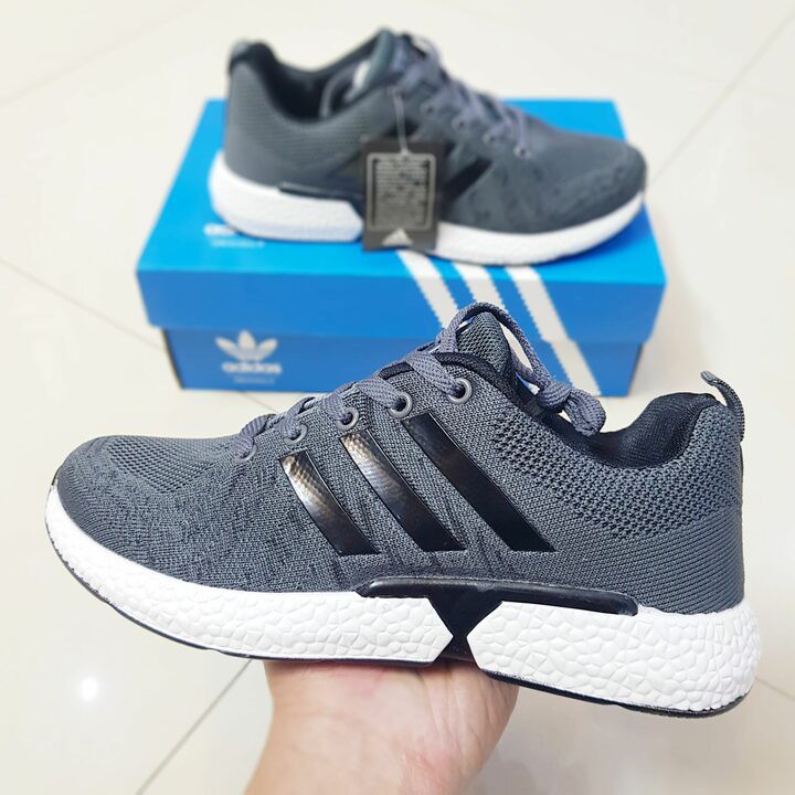 GIÀY THỂ THAO NAM MÀU GHI ĐẾ TRẮNG, SIZE 39-44 | BigBuy360 - bigbuy360.vn