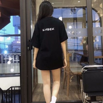 Áo Thun Unisex Tay Lỡ Nam Nữ Kabek RN005