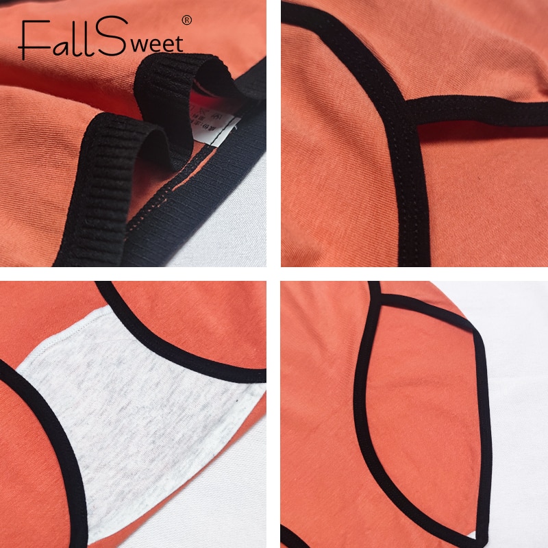 Bộ 3 quần lót FallSweet bằng cotton thoáng mát quyến rũ có cỡ lớn M-4Xl