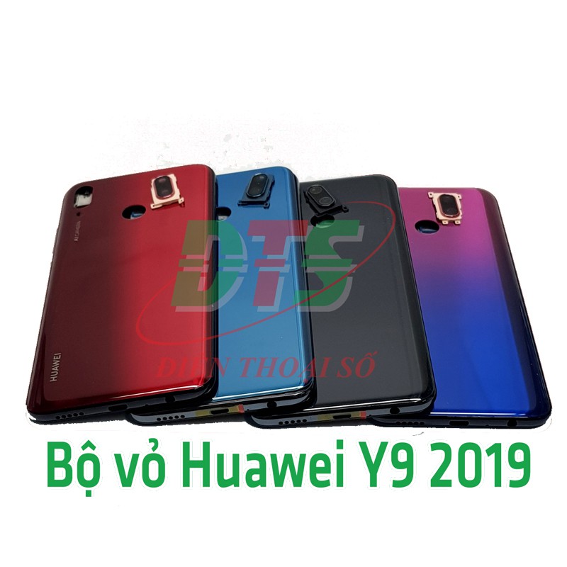 Sườn vỏ Huawei Y9 2019 gồm nắp lưng và kính camera