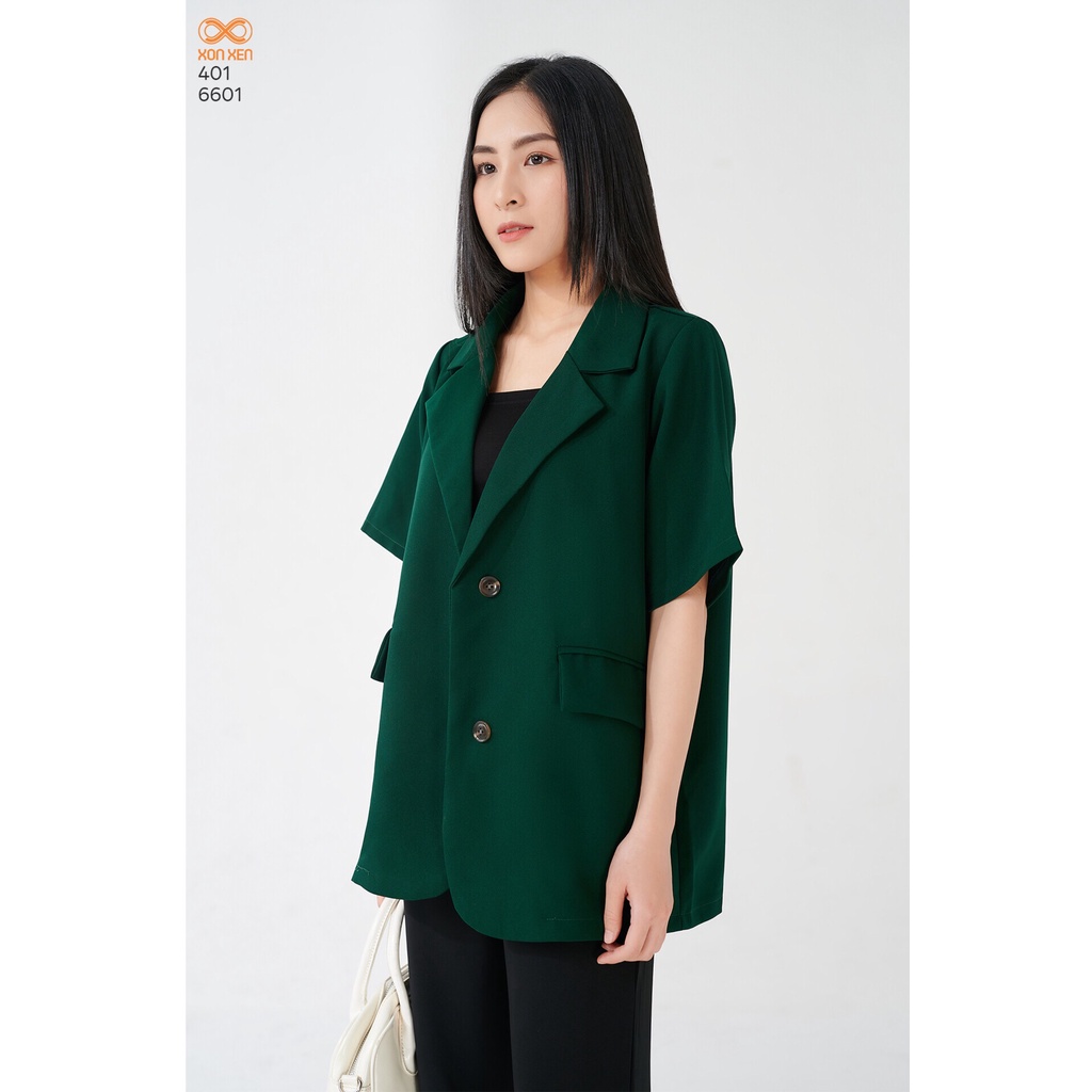 Áo Khoác Vest XONXEN SHOP Ngắn Tay Thời Trang Freesize Mã 401