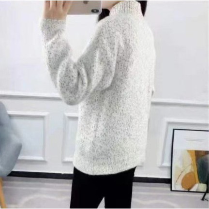 [ XẢ KHO TẾT ] Áo Len Nữ Dày Đẹp Phối Màu Có Chữ Grace - PHMAGRACE