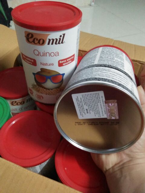 Sữa hạt hữu cơ quinoa Ecomil