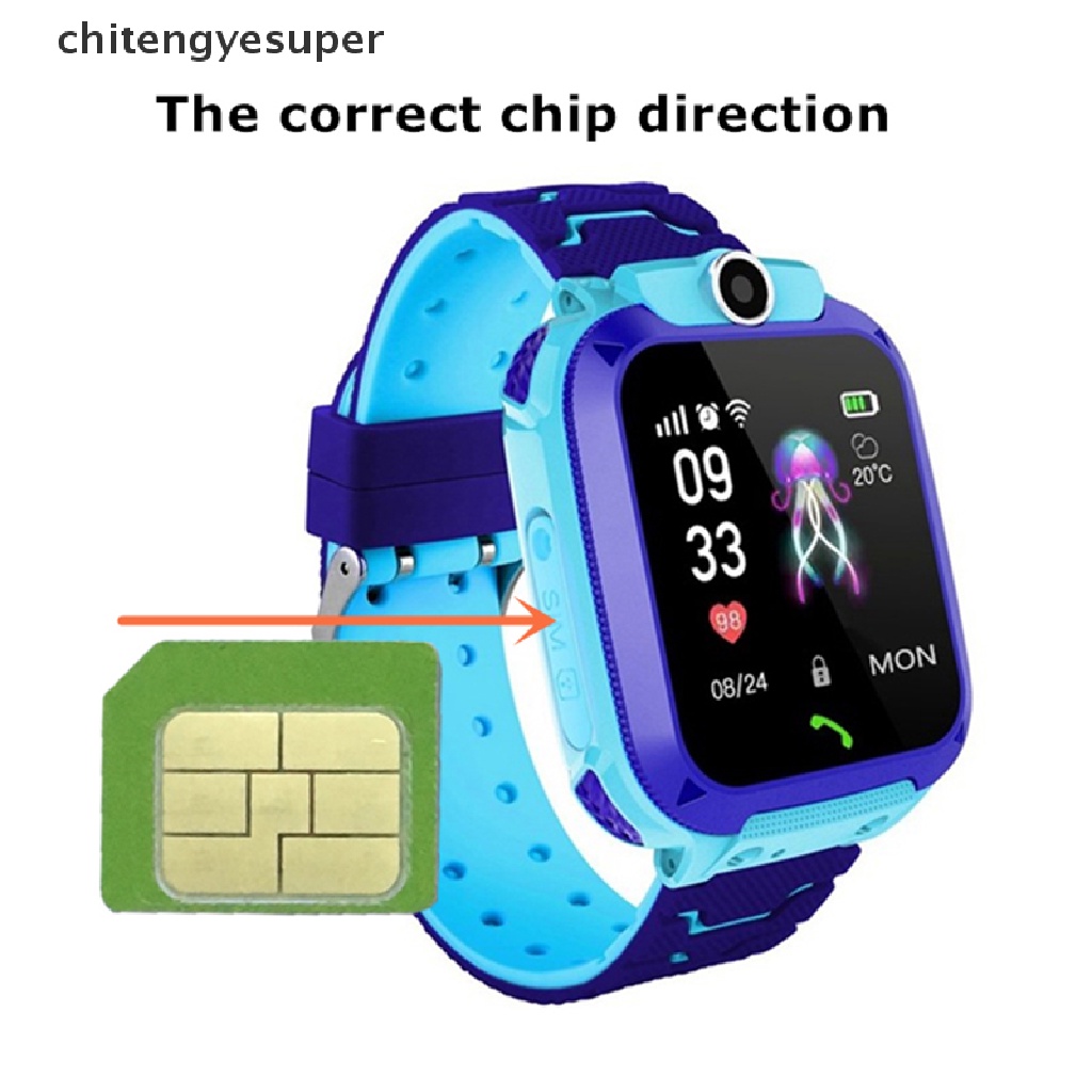 Đồng Hồ Thông Minh Q12 SOS Chống Thấm Nước IP67 Cho Trẻ Em Và Phụ Kiện