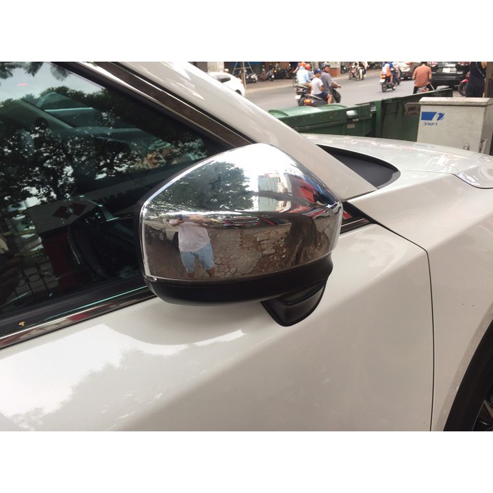 Bộ 2 Ốp Gáo Gương Xe Mazda-CX8 2019 2020 2021 Mạ Crom Cao Cấp có sẵn keo dính lắp đặt dễ dàng