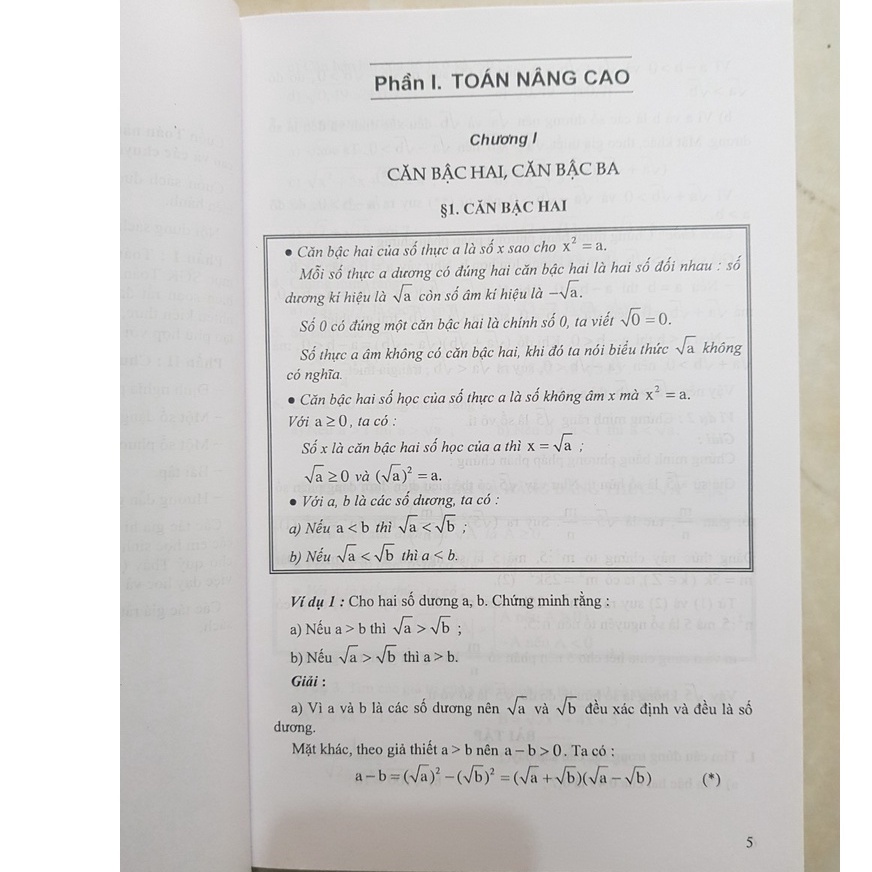 Sách - Toán nâng cao và các chuyên đề đại số 9 - NXB giáo dục