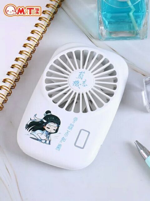 Quạt Ma đạo tổ sư in hình chibi